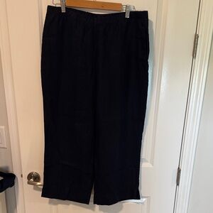 J. Jill Navy Women's Cropped Pants